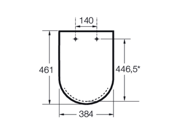 Крышка для чаши Roca Beyond Soft Close, supralit, бежевый 801B8265B