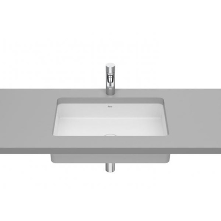 Раковина встраиваемая снизу (60,5х39) Roca Inspira square 327535620 белый матовый