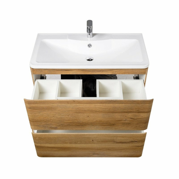 База под раковину напольная BelBagno ALBANO-900-2C-PIA-RR Rovere Rustico