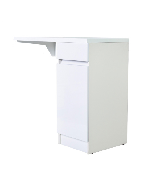 Тумба напольная с правой раковиной 100 см под стиральную машину Orange Sistema STK-40TUW+RAR белый