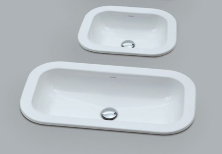 Раковина встраиваемый сверху Azzurra Glaze GLZ GLLI06938000BI (GLZ 69x38/IN bi)