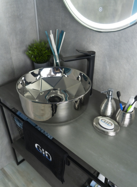 Раковина накладная (40х40) Gid D1342h014