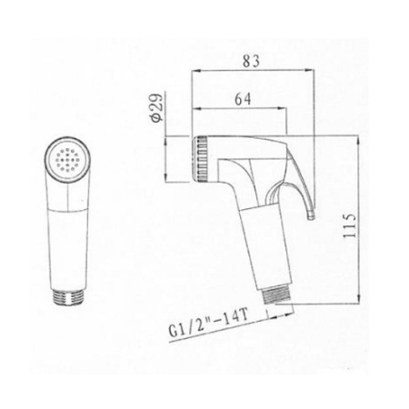Гигиенический набор Villeroy & Boch Universal TVD00060700261
