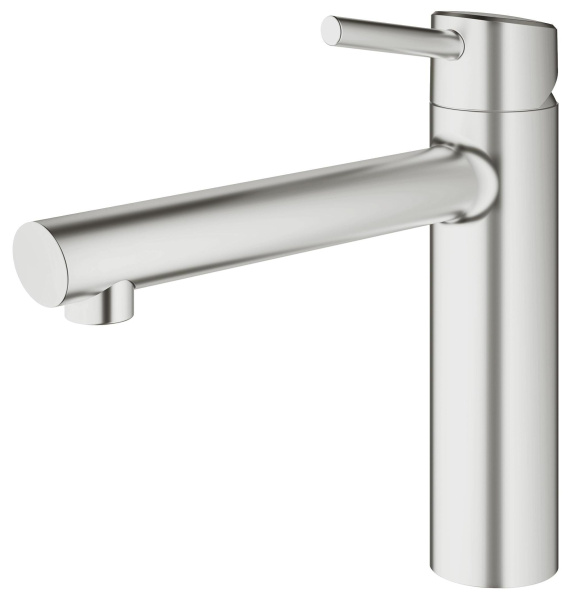 Смеситель для кухни однорычажный Grohe Concetto 31128 DC1 (31128DC1) суперсталь