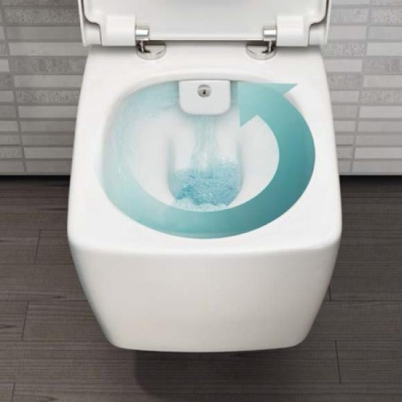 Унитаз с системами Fresh, Rim-Ex Vitra Metropole 7672B003-1687 (бидетка)