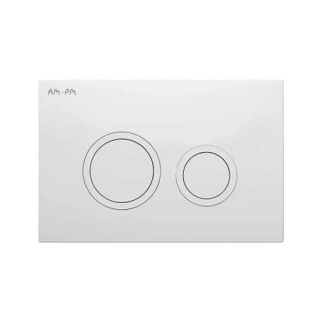 Инсталляция для подвесного унитаза узкая Am.Pm ErgoFit I012711.0101 с кнопкой смыва, белый глянец