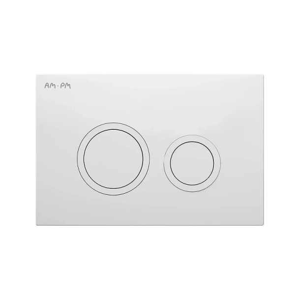 Инсталляция для подвесного унитаза узкая Am.Pm ErgoFit I012711.0101 с кнопкой смыва, белый глянец