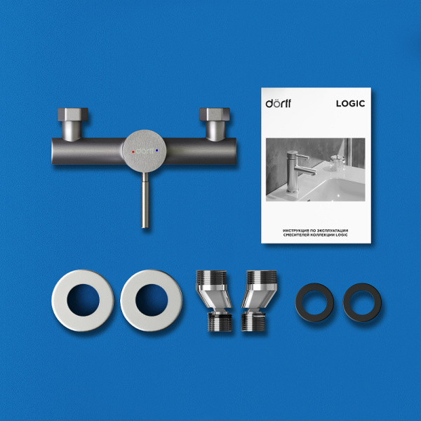 Набор смесителей 2 в 1 Dorff Logic D4083016