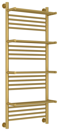 Полотенцесушитель Водяной Сунержа Богема 4 полки + (120х50) Матовое Золото 032-0224-1250