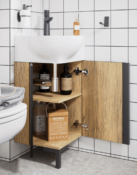 Тумба под раковину Aqwella Porto 45 POR0104DB