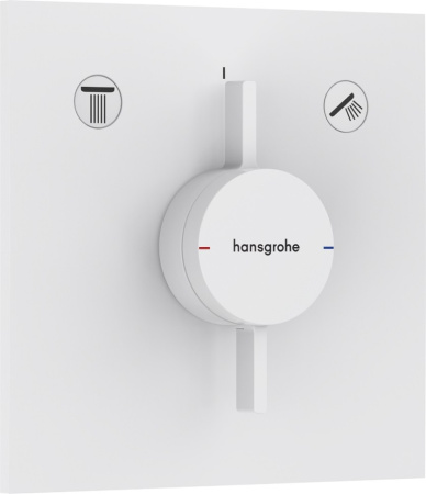 Смеситель для душа Hansgrohe DuoTurn E 75417700 матовый белый