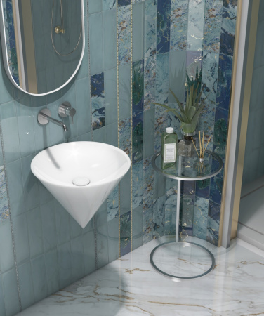 Раковина напольная (44х44) Kerama Marazzi Cono CO.wb.44