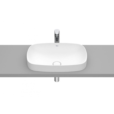 Раковина накладная (55х37) Roca Inspira soft 327504620 белый матовый