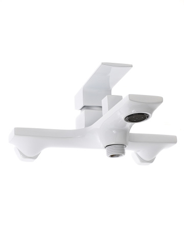 Душевая система Orange Lutz M04-944w смеситель с изливом, белый