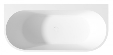 Акриловая ванна (170х78) ABBER AB9310 без гидромассажа, белый