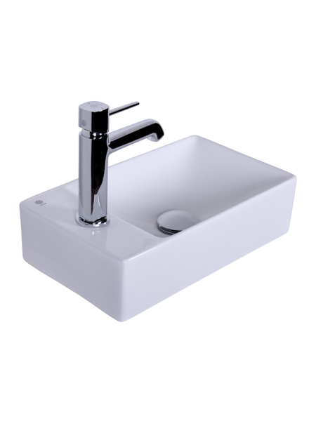 Раковина подвесная (37,5х21,5) Orange  B05-375RW белый глянец