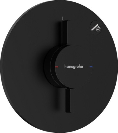 Смеситель для душа Hansgrohe DuoTurn S 75618670 матовый черный