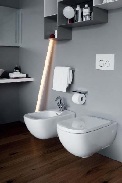 Биде подвесное Laufen Palomba 8.3080.1.400.304.1 LCC