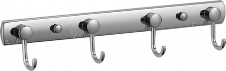 Планка с крючками 4 крючка Savol S-05204B