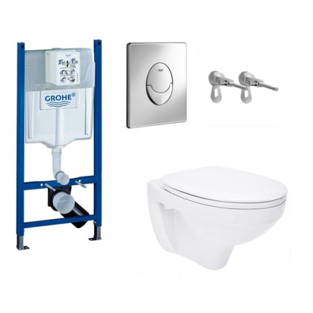 Унитаз подвесной Grohe Delfi 5 в 1, 517607