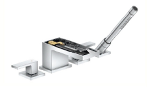 Смеситель на борт ванны Axor MyEdition 47432000