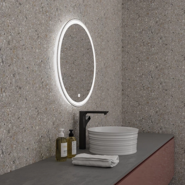 Зеркало (80х80) Grossman Sento 98080 LED с сенсорным выключателем