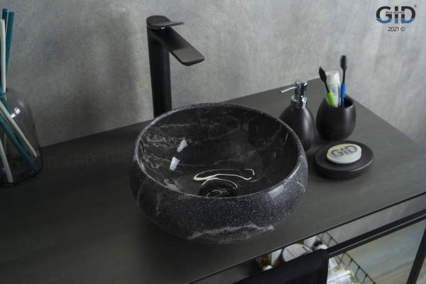 Раковина накладная (32х32) Gid Mnc480