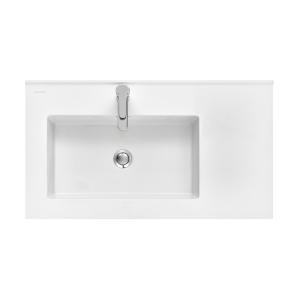 Раковина Aquaton Квадро Про 80 левая 1A734431QA01L