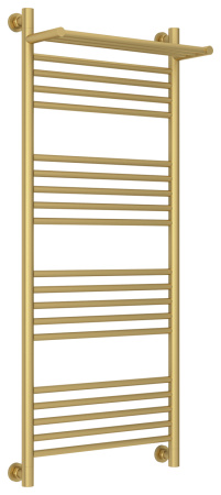 Полотенцесушитель Водяной Сунержа Богема с полкой + (120х50) Матовое Золото 032-0223-1250