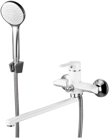 Смеситель для ванны и душа ESKO SORRENTO WHITE (SR 31W)