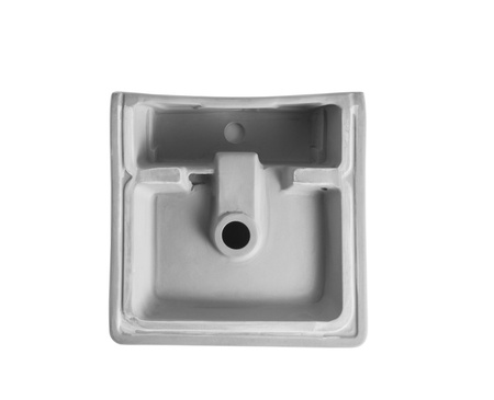 Раковина накладная (41х42) Orange  B04-405W белый глянец