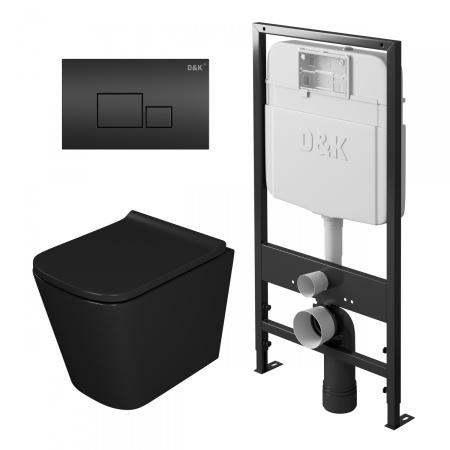 Комплект унитаза с инсталляцией D&K Berlin DS1432502
