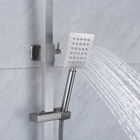 Душевая система с изливом Melana Cubo 610207