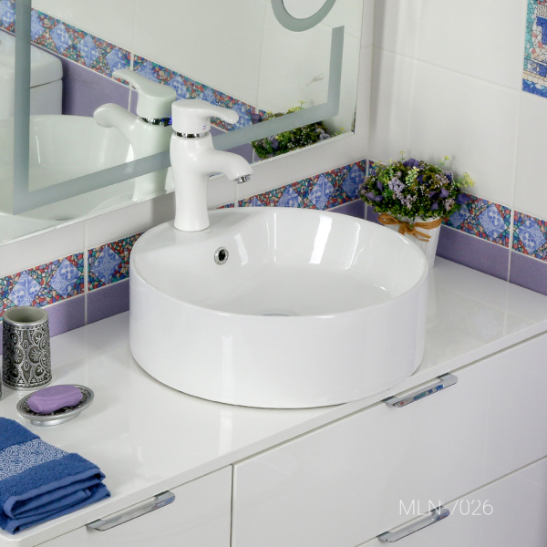 Раковина накладная (46,5х46,5) Melana 7026-805