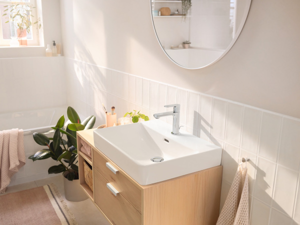 Смеситель для раковины с донным клапаном Hansgrohe Rebris S 72517000 хром
