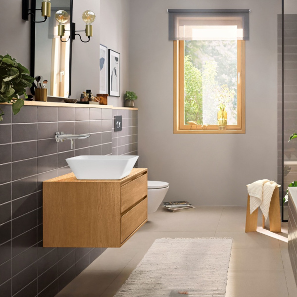Смеситель для раковины встраиваемый Hansgrohe Rebris E 72568000 хром