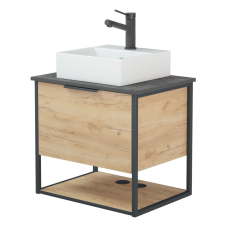 Тумба под раковину Corozo Фрейм 60 V Z1 SD-00000996