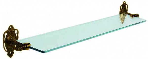 Стеклянная полка Art&Max AM-1729-Br