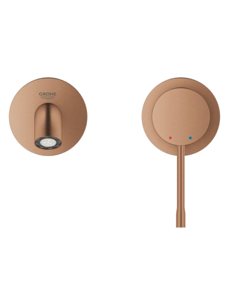 Смеситель для раковины однорычажный Grohe Essence 29192 DE1 (29192DE1) тёплый закат матовый