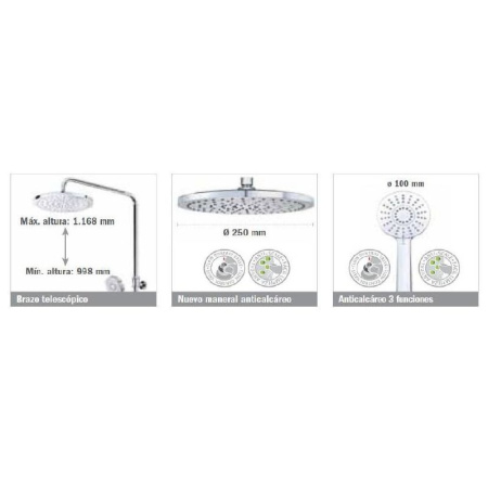 Душевая стойка TEKA Universe Pro 790027200/273