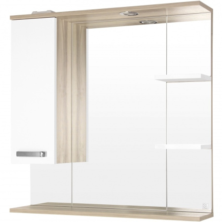 Зеркало-шкаф Style Line Ориноко 80 (80x80) ЛС-00000637 белый