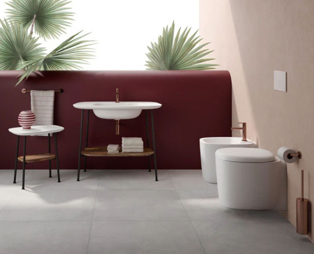 Подвесной безободковый унитаз Vitra Plural Rim-Ex 7830B401-0075