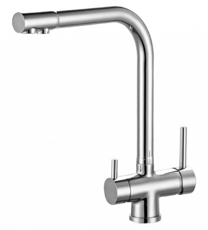 Смеситель для кухни с подключением к фильтру Zorg Sanitary ZR 348 YF хром 