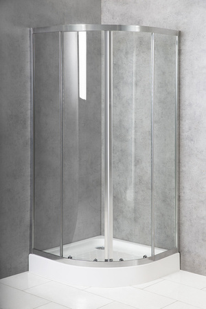 Душевой уголок (90х90) BelBagno DUE-R-2-90-C-Cr