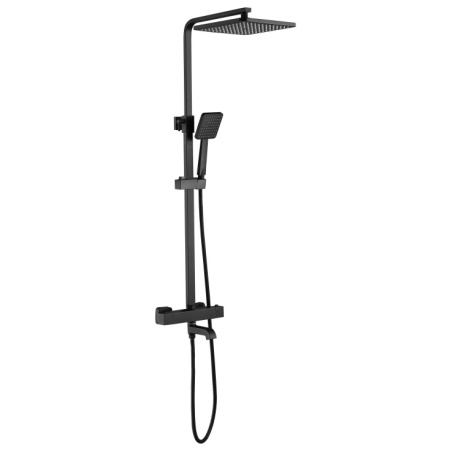 Душевая система с изливомEsko Singapore black  STT5054 BL