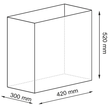 Корзина для белья WasserKRAFT Gollach WB-330-L