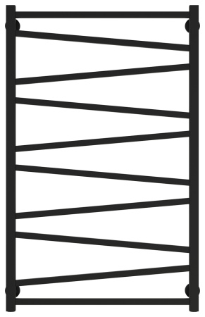 Полотенцесушитель Водяной Сунержа Сирокко (100х60) Матовый Черный 31-0253-1060