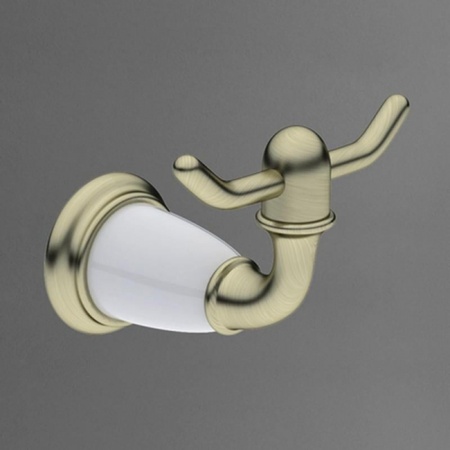 Двойной крючок Art&Max AM-E-2601-Br