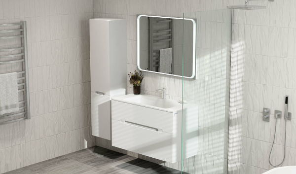 Зеркало Jorno Modul 97 Mоl.02.92/W