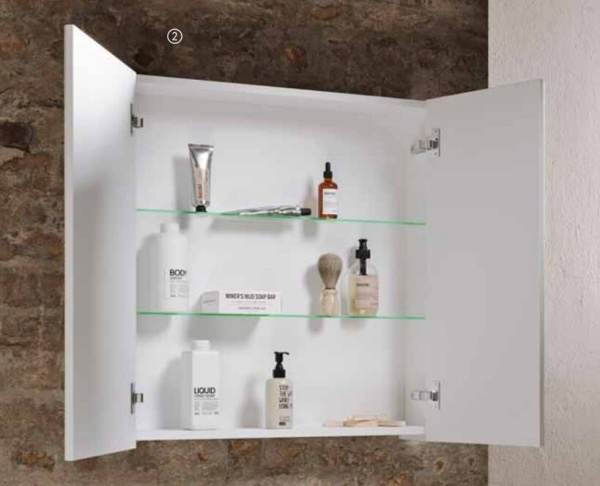 Зеркальный шкаф Aqwella Simplex В7 SLX0407